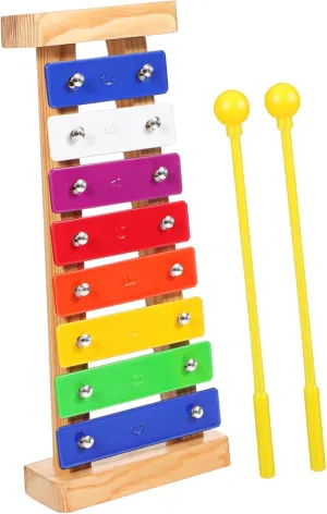 1 Set Colorful Xylophone for Musical with Mallets Develops Musical Sensitivity Enhances Coordination Skills Preschool Percussion Instrument