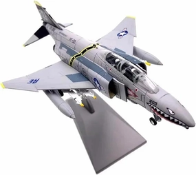 1: 100 US F-4 Fighter Model VF-83 Squadron Alloy Finished Product Collection Model Miniatures Set