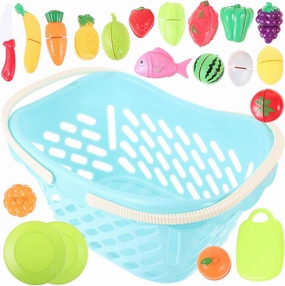 1 Set Play House Kitchen Appliances Cooking Food Games Mud Kitchen for Girl Mini Kitchen Plastic