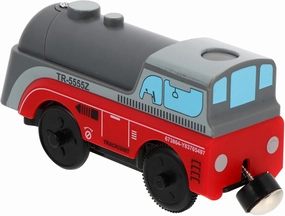 1pc Connectable Electric Alloy Locomotive for Engaging Head Cognitive Development Safe Smooth Design Present for Fun Playtime Experience