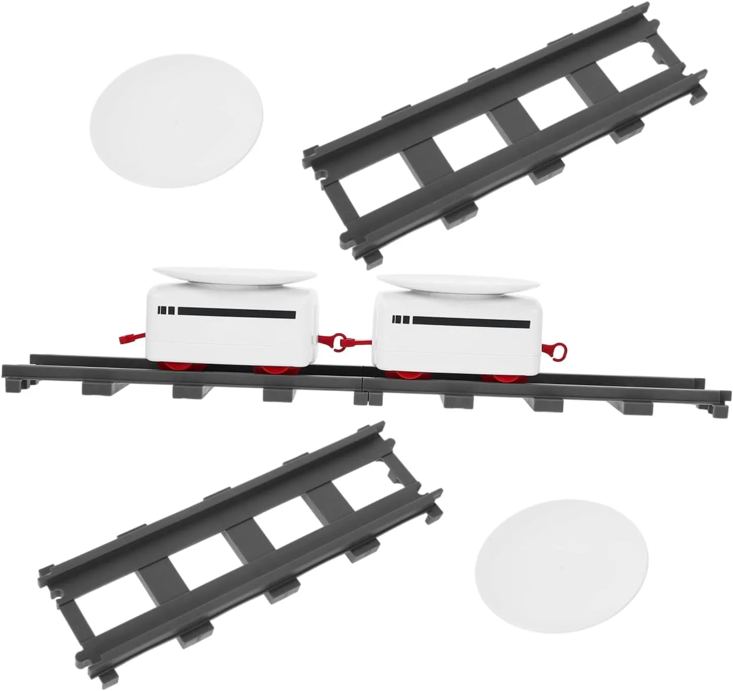 1set Electric Rotating Sushi Toy Train Boys and Girls Creative Track Table Electric Train Encourages Imaginative Play Easy to Install Fun Sushi Serving Toy