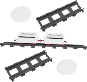 1set Electric Rotating Sushi Toy Train Boys and Girls Creative Track Table Electric Train Encourages Imaginative Play Easy to Install Fun Sushi Serving Toy