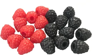 20pcs Artificial Raspberry Simulation Fake Raspberries Lifelike Photography Props Small Berries Decoration for Crafting/Table Centerpieces/Wedding Party Ornaments
