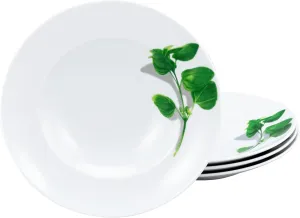 23436, Basilikum Series, Crockery Set, Pasta Plate 4 Pieces