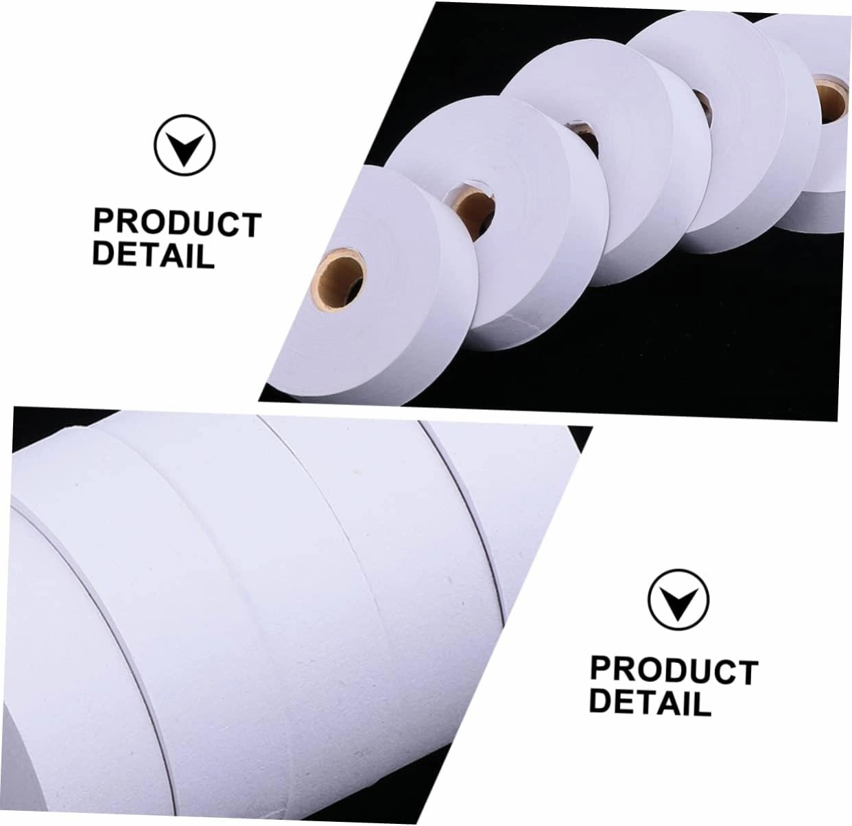 25pcs Electromagnetic Dotting Timer Paper Tape for Physics Experiments Educational Tool for School Laboratory Home Creative Electromagnetic Timing Apparatus