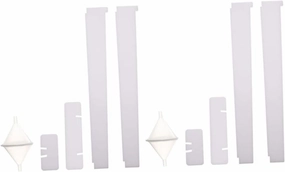 2pcs Educational DIY Double Cone Climbing Science Experiment for Fun Uphill Physics Learning Activity for Early Childhood Development and Home Nursery Use