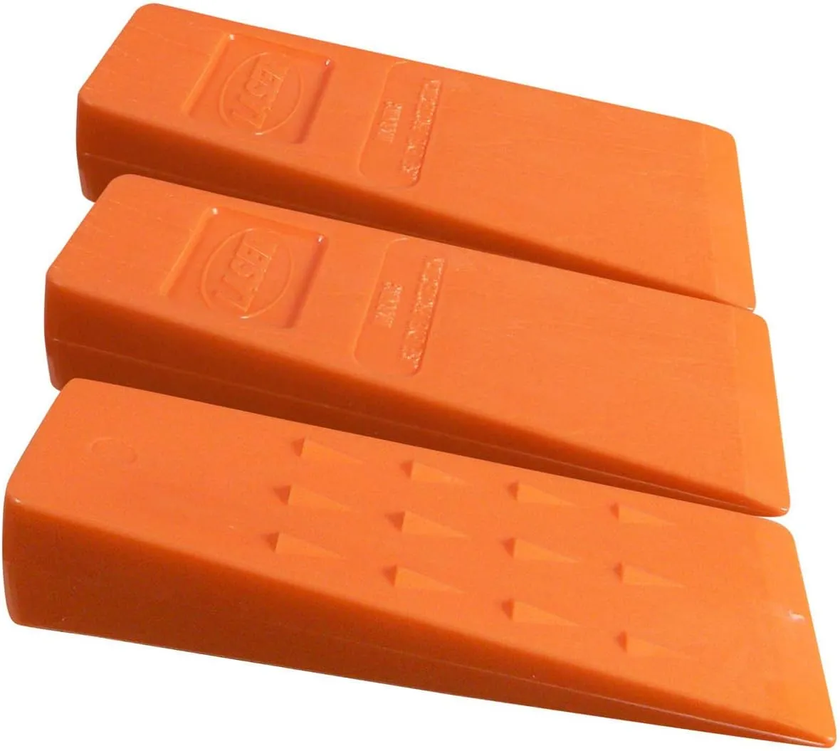 3 Felling/Falling Bucking 8" Wedges High Impact ABS Plastic Double tapered
