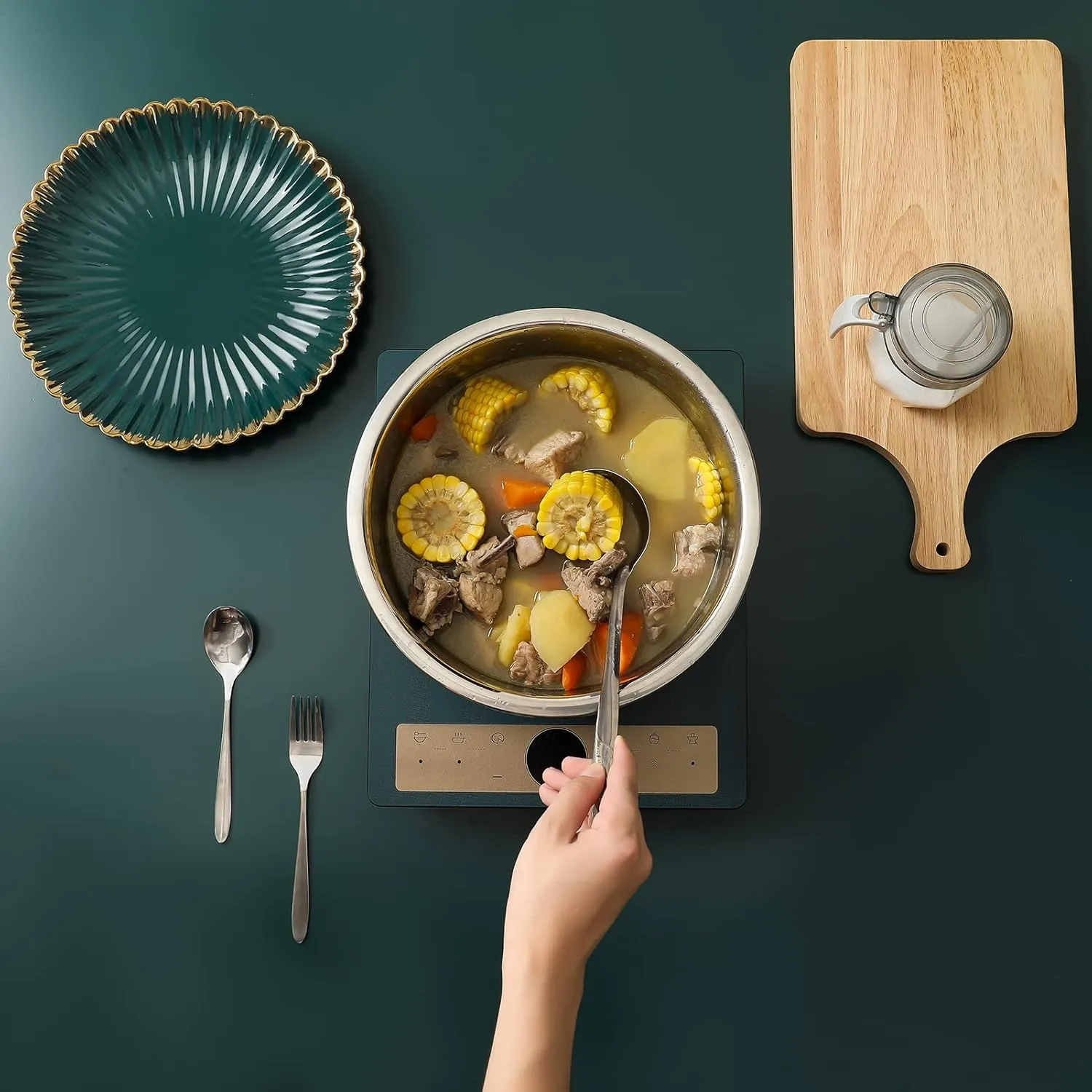 304 Stainless Steel Microporous Colander,2QT Large Capacity with Mixing Bowl For washing vegetables, fruit and rice and for draining cooked pasta(2PC)