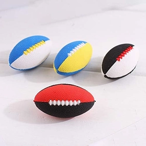 36 Pcs Football Pencil Eraser Set, for Kids, Children's Gifts, Party Favor, Classroom Rewards (Football)