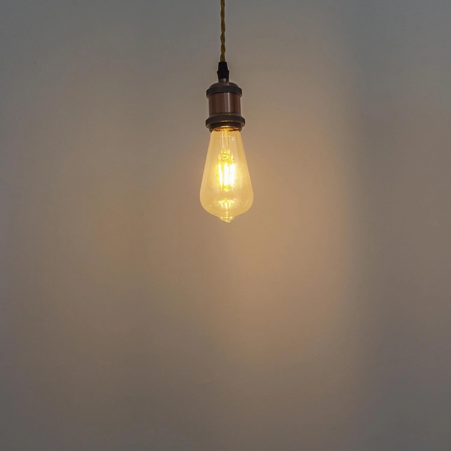 3-Pack Lightolier Track Pendant Light Ceramic Socket Retro Style with Adjustable Color Temperature LED Edison Bulbs Customizable Dining Room,9 Colors,Oil Rubbed Bronze