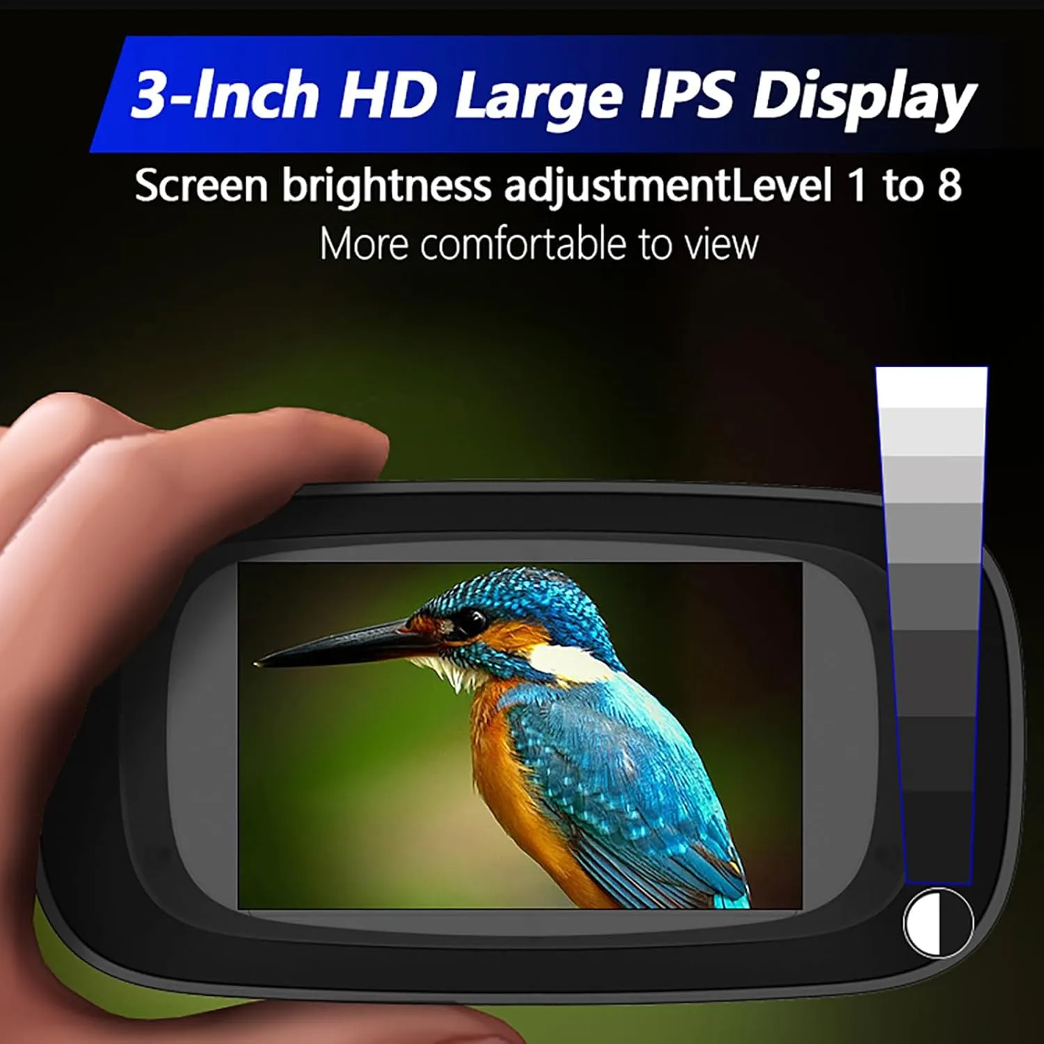 40MP Night Vision Goggles for Adults,3" Night Vision Binoculars with 5000MAH Rechargeable Battery,32GB Memory Card,Can Take Photos and Record Videos,Green