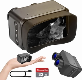 4K Night Vision Goggles - 1640FT Night Vision Binoculars for Adults, 4X Digital Zoom Day and Night Use, for Camping & Hiking