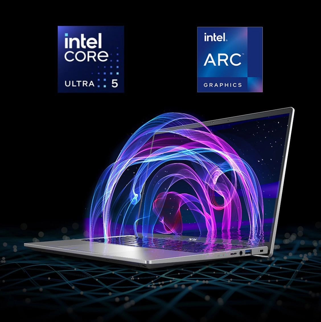 Acer Swift Go 14 Intel Evo Thin & Light Laptop | 14" OLED 2880 x 1800 90Hz Display | Unlock AI Experiences | Intel Core Ultra 5 Processor 125H | Intel ARC | 16GB LPDDR5X | 512GB SSD | SFG14-72-53BP