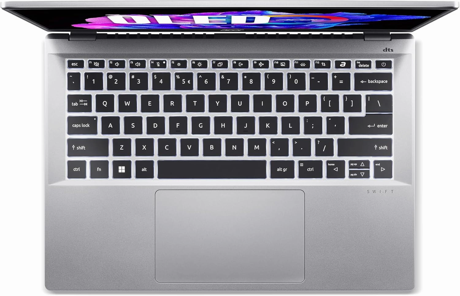 Acer Swift Go 14 Intel Evo Thin & Light Laptop | 14" OLED 2880 x 1800 90Hz Display | Unlock AI Experiences | Intel Core Ultra 5 Processor 125H | Intel ARC | 16GB LPDDR5X | 512GB SSD | SFG14-72-53BP