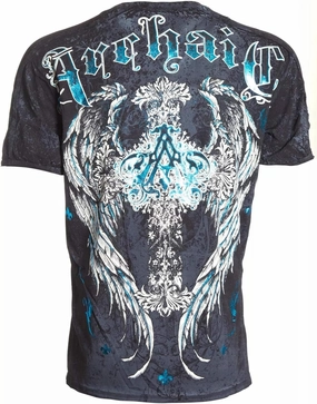 Archaic by Affliction Men's T-Shirt Mausoleum Y2K