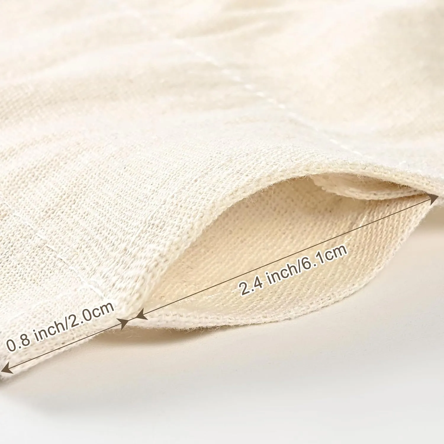 ASPMIZ Cotton Linen Kitchen Curtains 24 Inch Length Tier Curtain for Small Window Treatment, Boho Button Half Window Curtain Farmhouse, Brown Stripe Rod Pocket Short Curtains for Window Cafe Bathroom