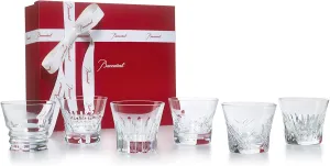 Baccarat Crystal "Everyday" Set Of Six Tumblers