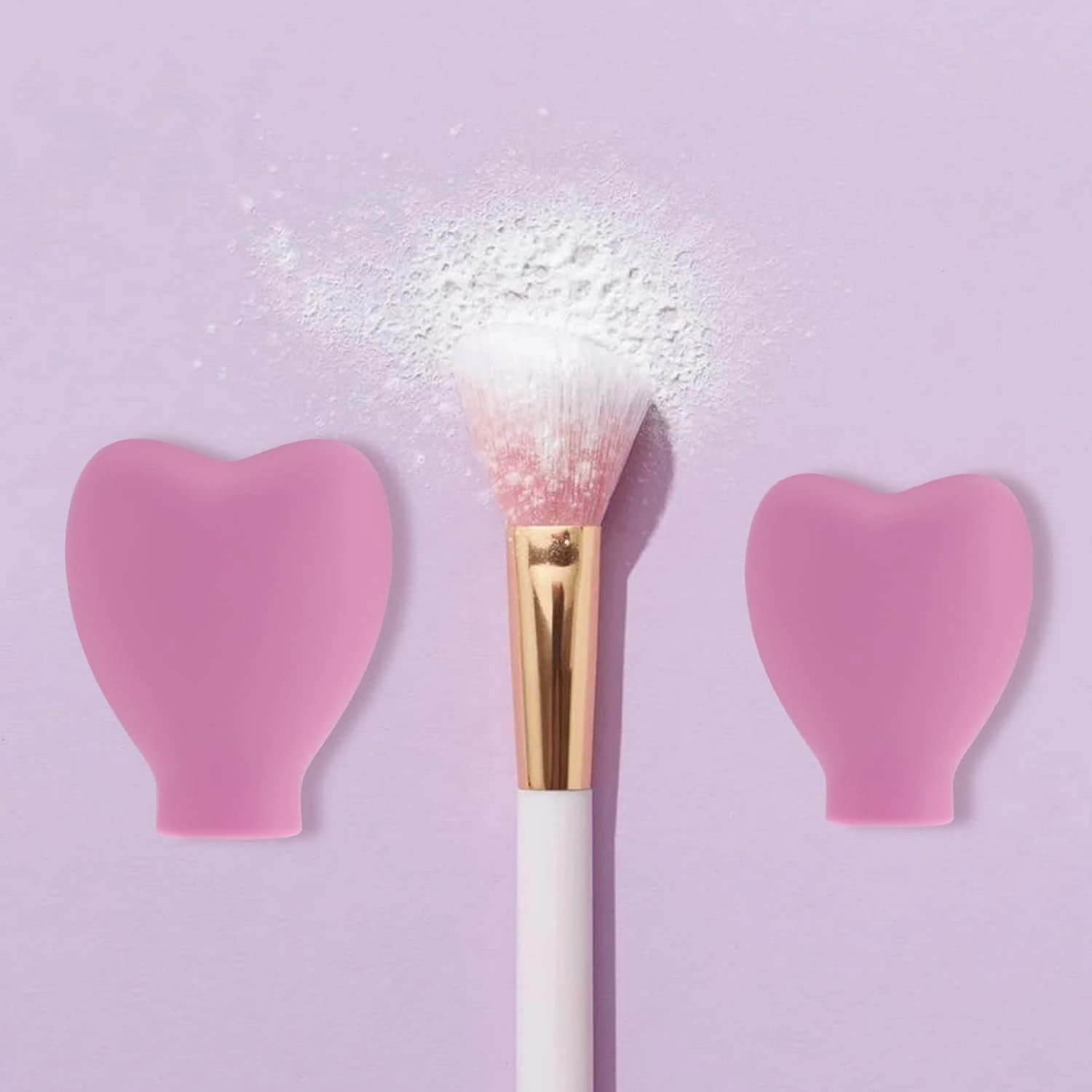 Beaupretty 30pcs Makeup Brush Silicone Protective Caps for Makeup Brushes Practical for Storage Fits Various Portable Design