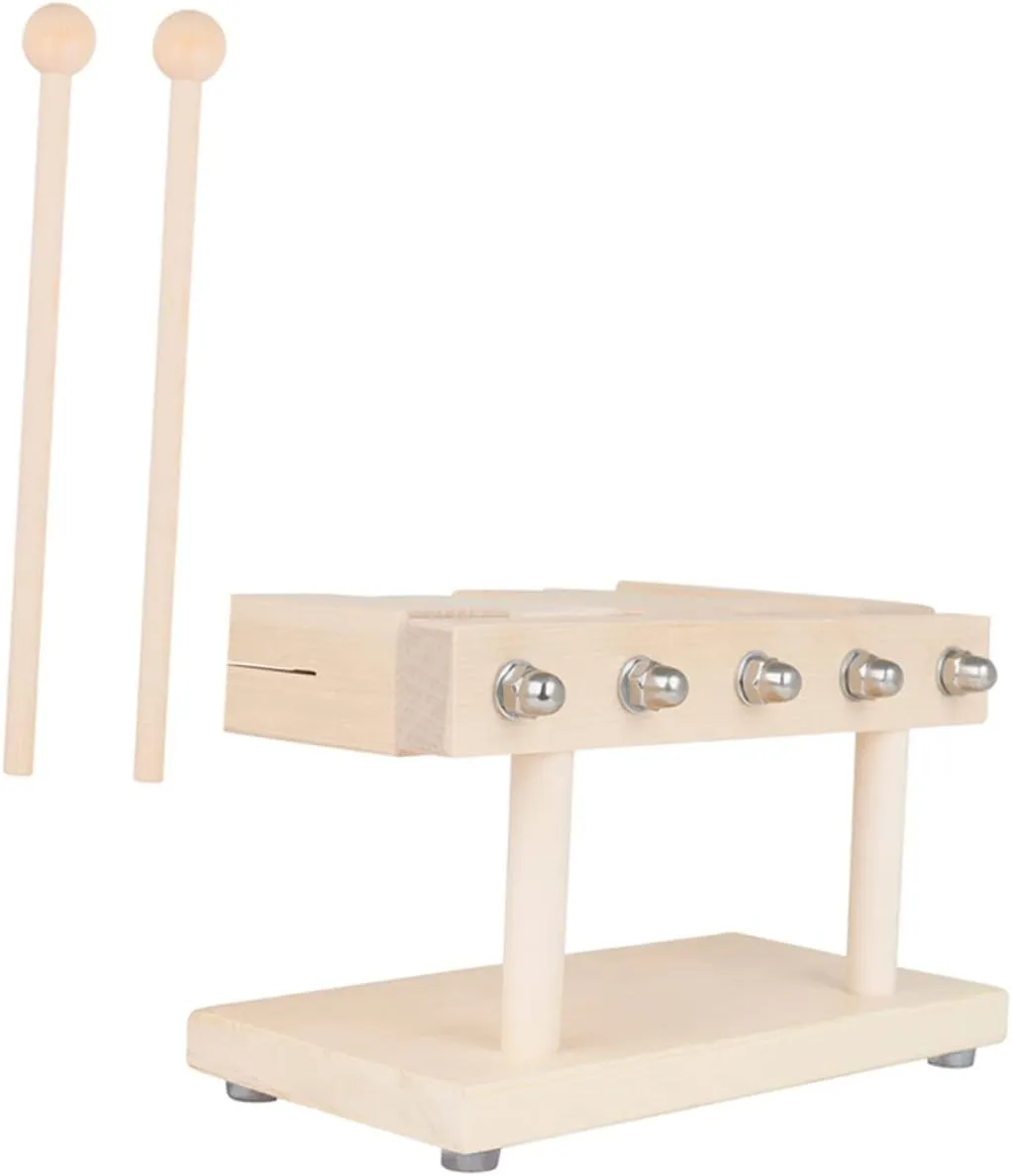 BESPORTBLE 1 Set Musical Wooden Rhythm Block Percussion Instrument for Safe Enhances Creativity Listening Skills Present
