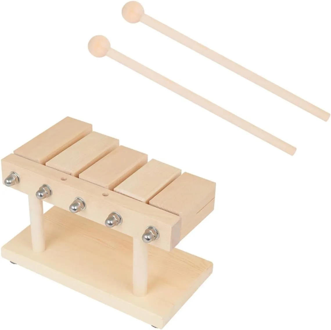 BESPORTBLE 1 Set Wooden Percussion Block Musical Instrument for Develops Rhythm Skills Safe Design with Sound Engaging Music for Early Learning