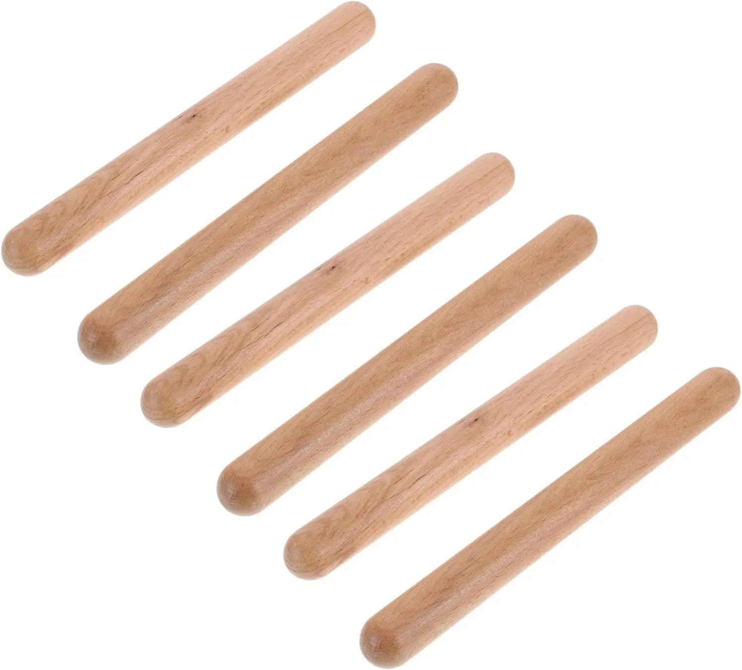 BESPORTBLE 3 Pairs Rhythm Stick Instrument Sticks Wood Wooden
