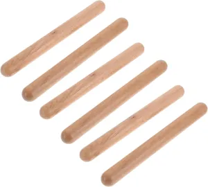 BESPORTBLE 3 Pairs Rhythm Stick Instrument Sticks Wood Wooden