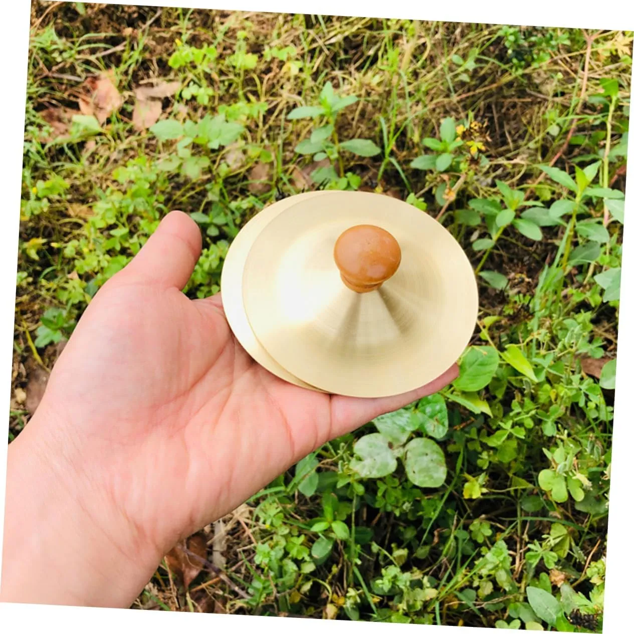 BESPORTBLE 5sets Boys and Girls Musical Instrument Mini Hand Cymbals Set Made of Perfect for Toddlers Small Cymbals Boys and Girls Bells 2pcs*5