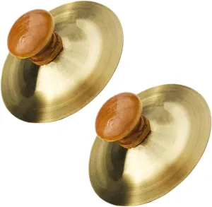 BESPORTBLE 5sets Boys and Girls Musical Instrument Mini Hand Cymbals Set Made of Perfect for Toddlers Small Cymbals Boys and Girls Bells 2pcs*5