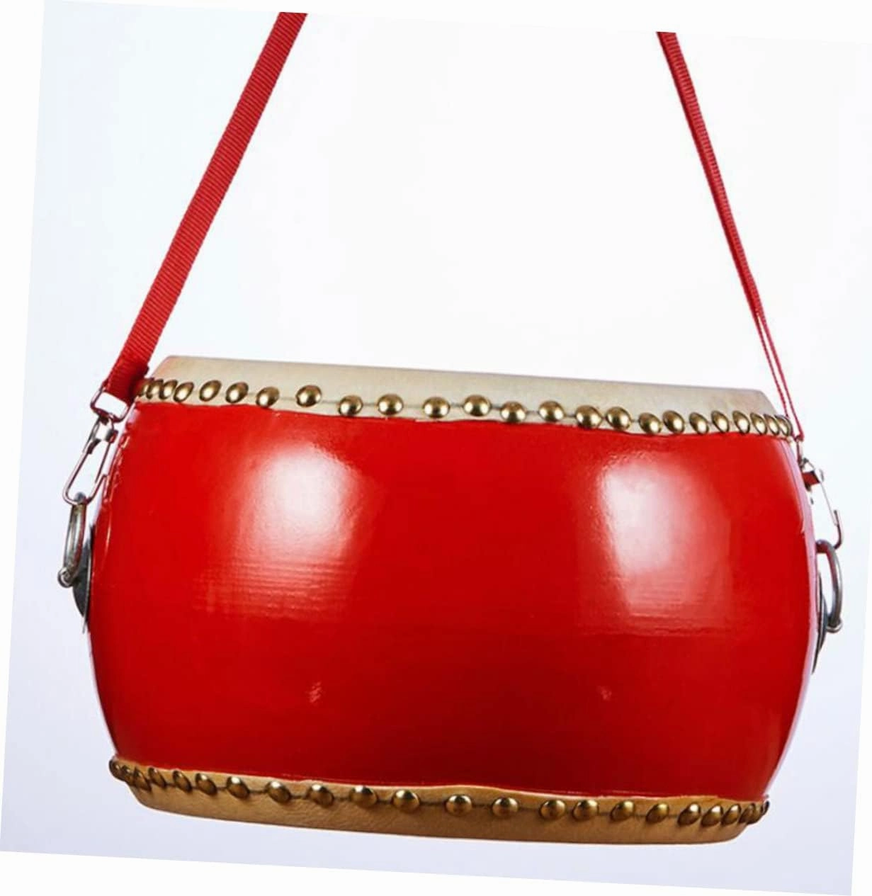 BESPORTBLE Drum Percussion Instrument for Music with Sticks and Straps Promotes Hand Eye Coordination and Musical Development