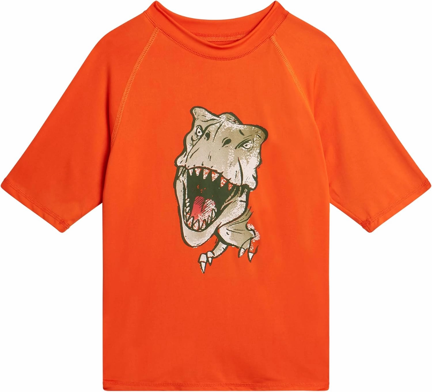 Big Chill Boys Rash Guard Set - 2 Piece UPF 50  Quick Dry Short Sleeve Swim Shirt and Swim Trunks for Boys (Sizes: 4-14)