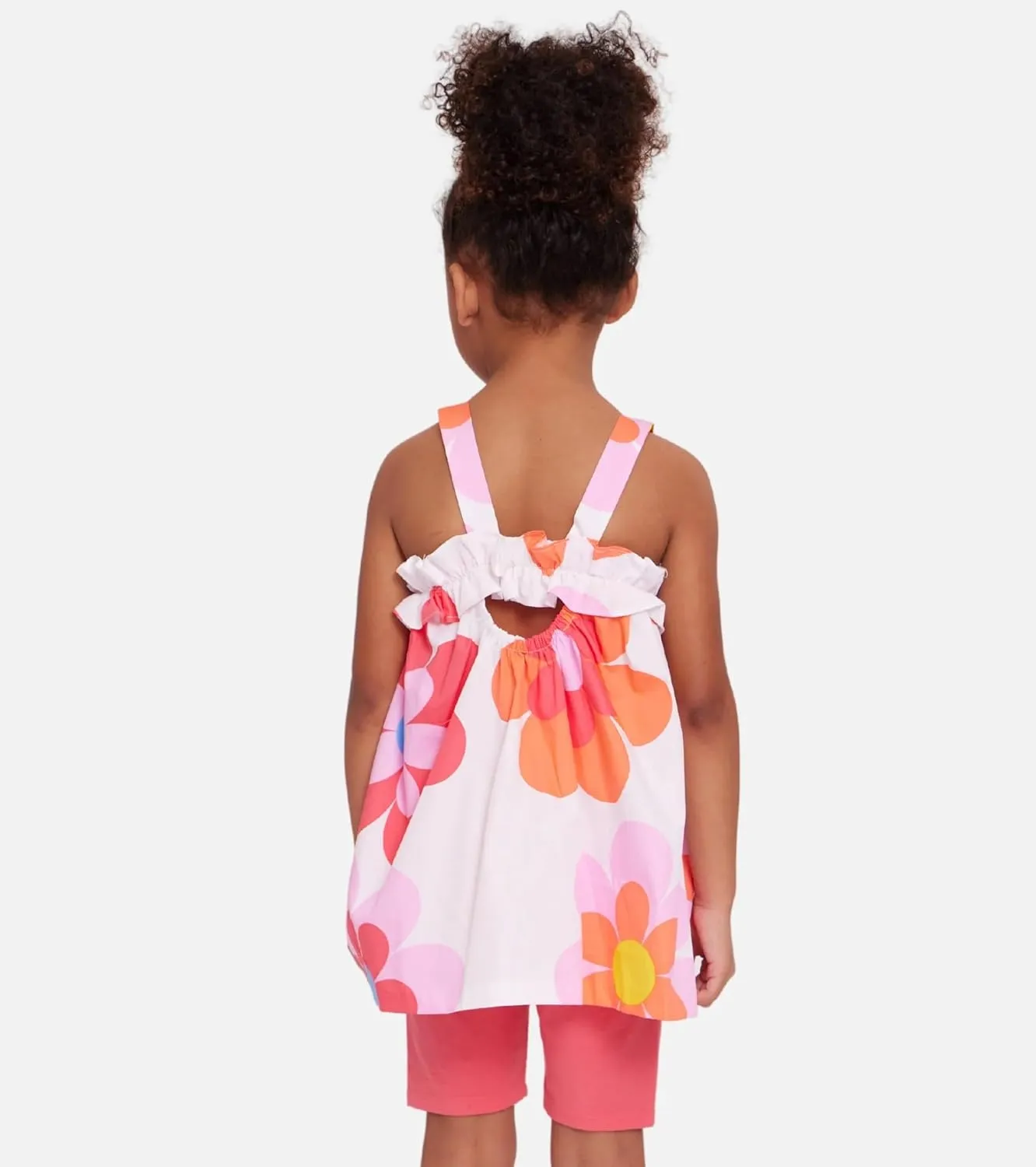 Bonnie Jean Girls Size 12M-16 Bright Floral Top Short Set