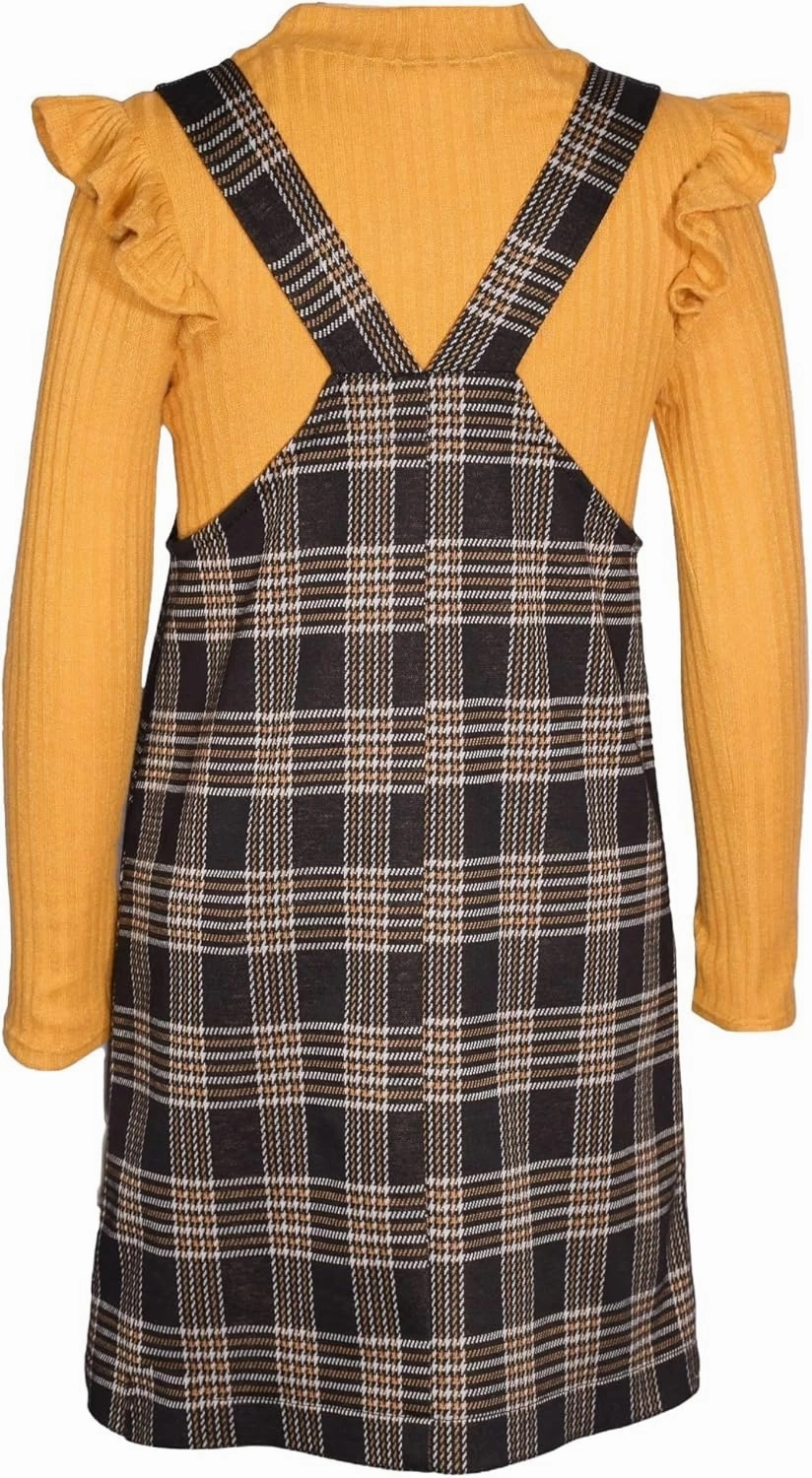 Bonnie Jean Girls 4-16 Textured Top Knit Jumper Dress