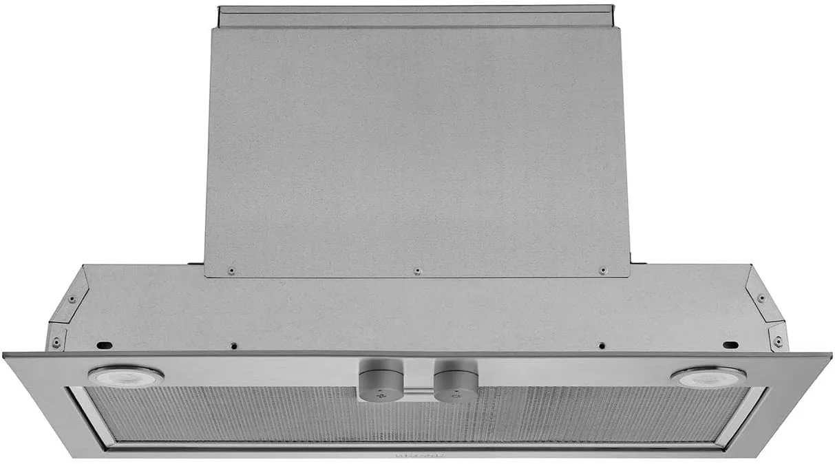 Broan- NuTone PM400SS Custom Cabinet Built-in 3-Speed Power Pack Insert with LED Lighting and 450 Max Blower CFM, 21-Inch, Stainless Steel