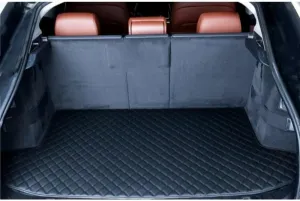 Car Trunk Mat for Suzuki Vitra 2016-2023 Trunk Liner Car Trunk Mat Protector Waterproof Scratch Resistant Car Cargo Protection Pallet Mat,Pure Black