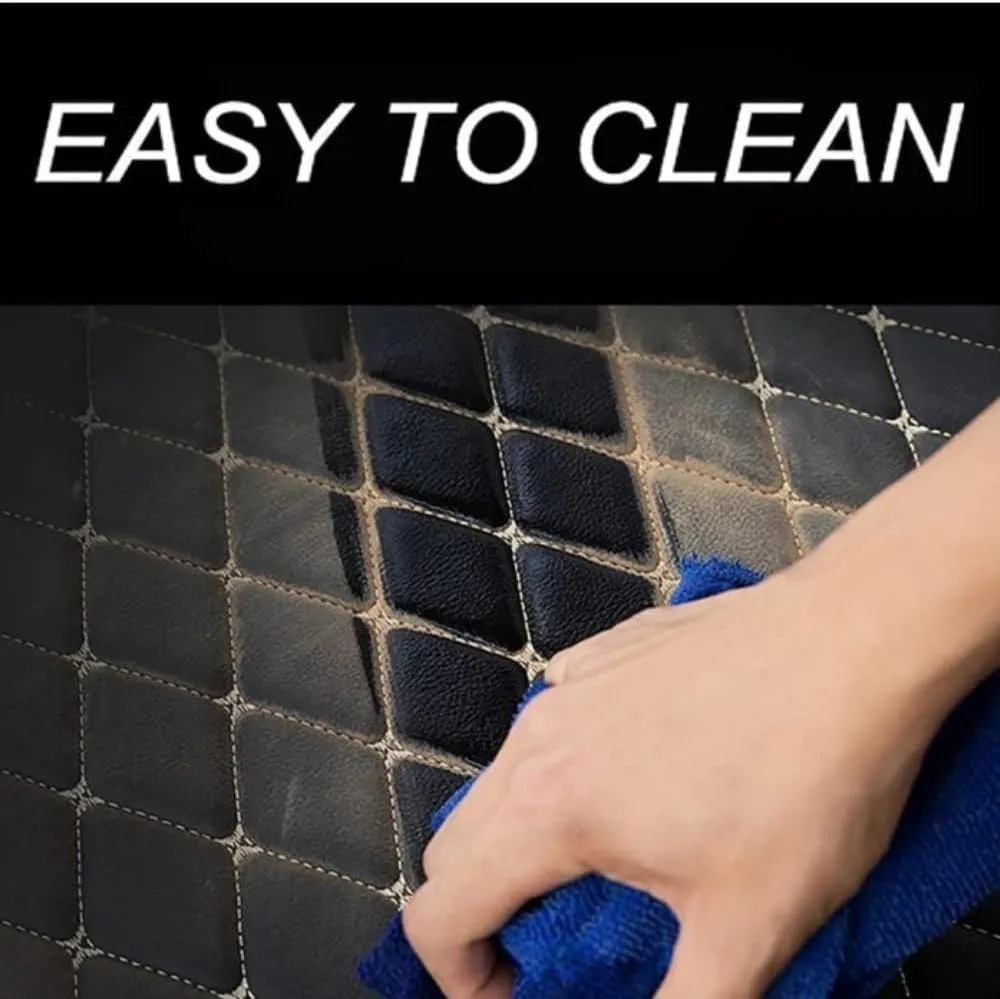 Car Trunk Mat for Suzuki Vitra 2016-2023 Trunk Liner Car Trunk Mat Protector Waterproof Scratch Resistant Car Cargo Protection Pallet Mat,Pure Black