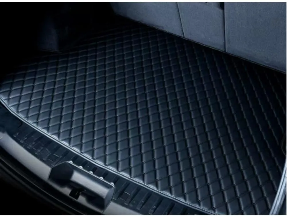 Car Trunk Mat for Suzuki Vitra 2016-2023 Trunk Liner Car Trunk Mat Protector Waterproof Scratch Resistant Car Cargo Protection Pallet Mat,Pure Black