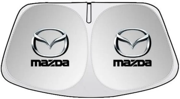Car Windshield Sunshade for Mazda Biante 2008-2018, Block UV Rays Sun Visor Protector, Front Window Sunshades, Windscreen Sunshade