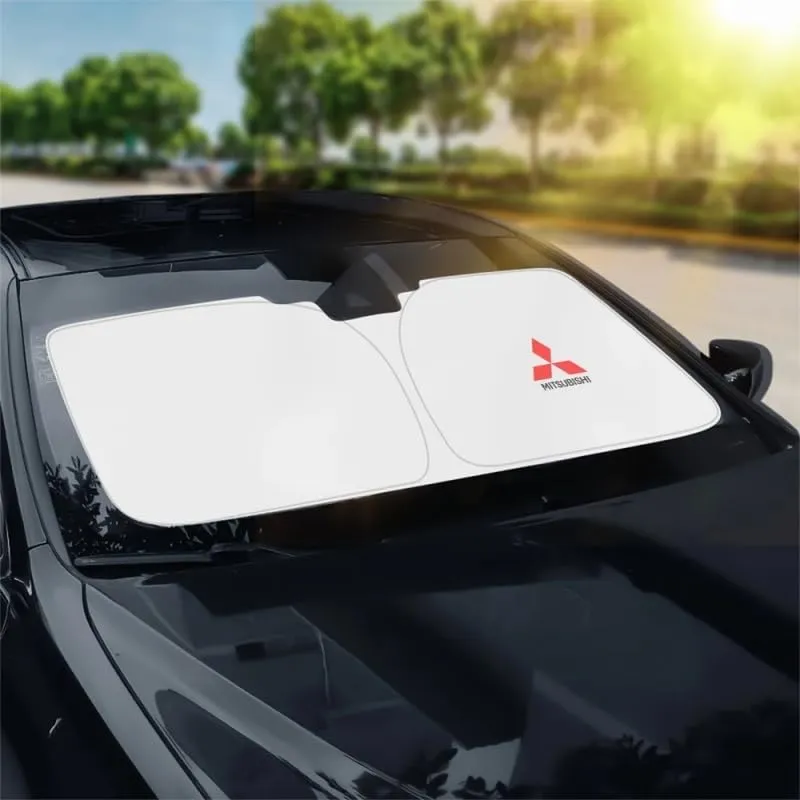 Car Windshield Sunshade for Mitsubishi Outlander 2021-2023, Block UV Rays Sun Visor Protector, Front Window Sunshades, Windscreen Sunshade,A 140CM