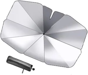Car Windshield Sunshade Umbrella for Maxus e-Deliver 3/e-Deliver 5/e-Terron 9/Euniq 5/Euniq 6/Euniq 7,Foldable Car Windshield Sun Shade Cover UV Protection Prevent Scratching,80cm X 140cm
