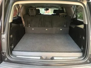 Cargo Trunk Mat for Chevrolet Suburban/GMC Yukon XL 2021—2025 Custom Fit Tray Boot Liner Carpet, Grey