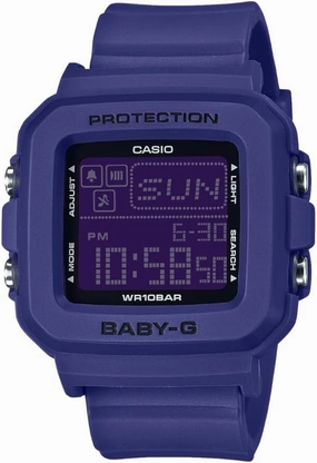 Casio Baby-G BGD10K-2 | Mix-and-Match Digital Watch & Holder Set | Y2K Style | 100M Water Resistant | Pixel Animation Display