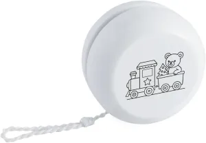 'Christmas Train with Teddy Bear' Retro Style Yo-Yo (YY00047799)