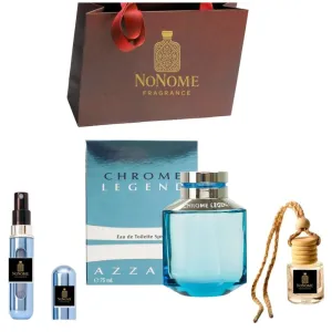 Cologne for Men Legend Eau De Toilette Spray 2.6 oz 3 Pieces Set Bundle With 5ml Refillable Perfume Atomiser- Hanging Car Smells-Fragrance Gift Set for Men