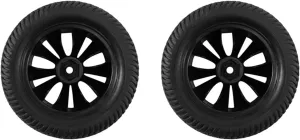 Compatible with HBX 8pcs 1/12 High Speed RC Car Tires Rubber Wheel Complete for Truck 12056 RC Car Upgrade Parts Accessory RC Wheel Tires