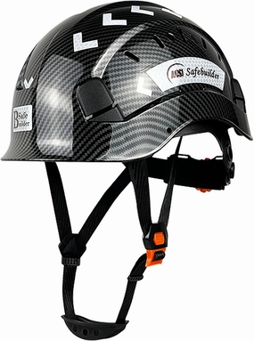 Construction Safety Helmet ABS Hard Hat Adjustable Ventilation System Hardhats Industrial Work Head Protection for Men Certified ANSI/ISEA Z89.1