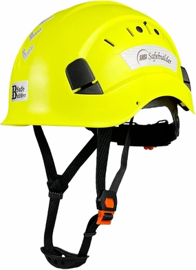 Construction Safety Helmet ABS Hard Hat Adjustable Ventilation System Hardhats Industrial Work Head Protection for Men Certified ANSI/ISEA Z89.1
