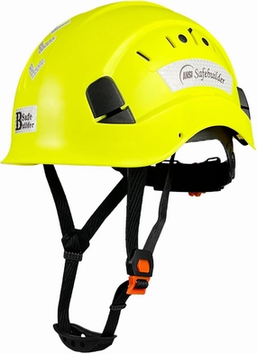 Construction Safety Helmet ABS Hard Hat Adjustable Ventilation System Hardhats Industrial Work Head Protection for Men Certified ANSI/ISEA Z89.1