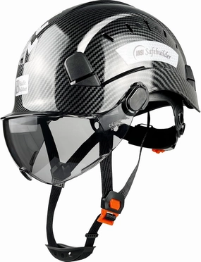 Construction Safety Helmet with Visor ABS Hard Hat Adjustable Ventilation Hardhats Industrial Work Head Protection for Men Certified ANSI/ISEA Z89.1