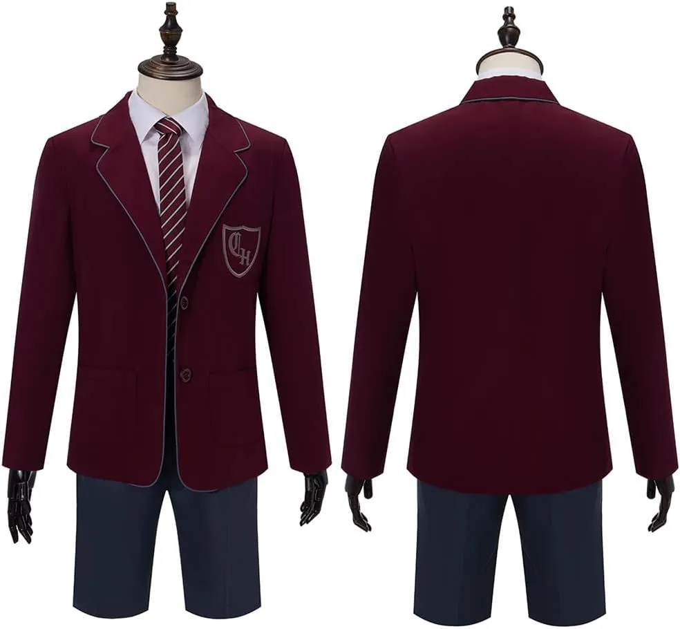 Cos-Animefly Matilda Cosplay Costume Adult Boy Girl Musical School Uniform Coat JK Skirt Tie Shirt Halloween Party