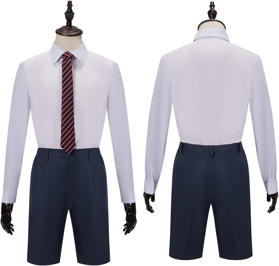 Cos-Animefly Matilda Cosplay Costume Adult Boy Girl Musical School Uniform Coat JK Skirt Tie Shirt Halloween Party